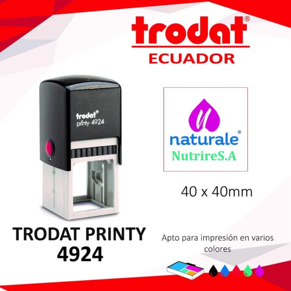 Tampon encreur Trodat Printy 4914 - 64x26mm - 6 lignes - PrimoLaser